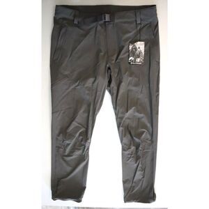 Black Diamond Men's Sz XL Granite Gray Alpine Softshell Climbing Pants